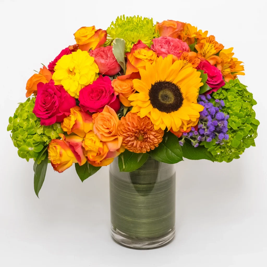 Bright Mixed Flower Arrangement – Rio Carnaval